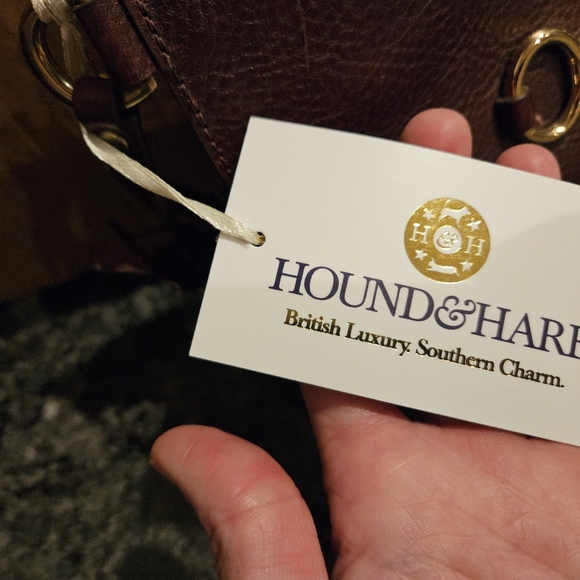 NWT Mackenzie And George Windsor Clutch Conker And Brass For Hound And Hare - Picture 5 of 7